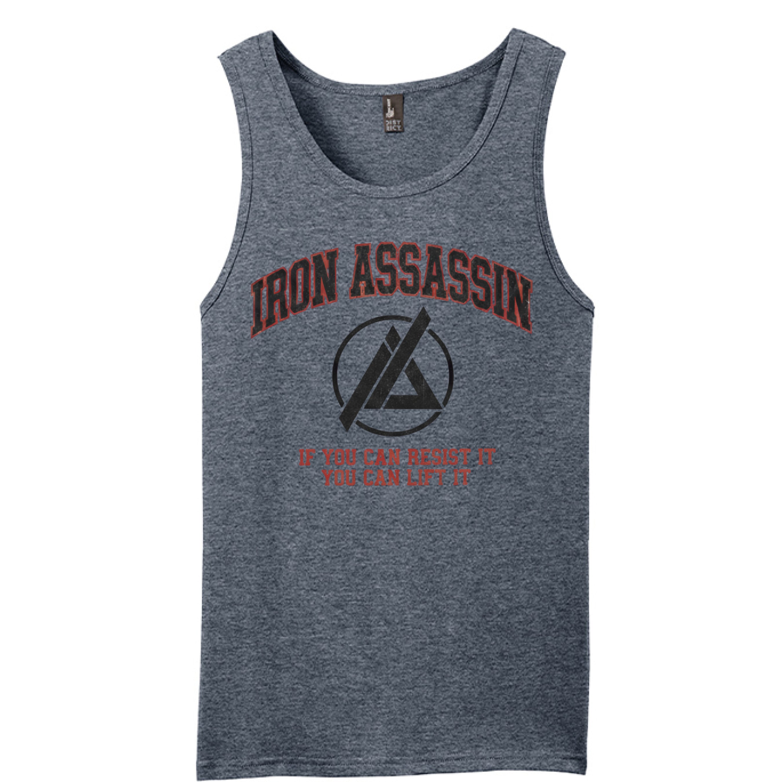 Heathered Navy - FRONT